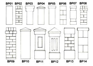 Brick Pier Designs